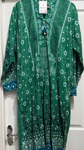 Women green printed - women, 100%