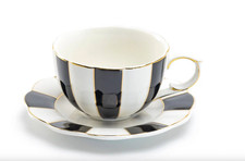 Black & White Striped - 7oz