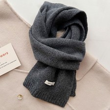 New 100% Cashmere Plain Scarf