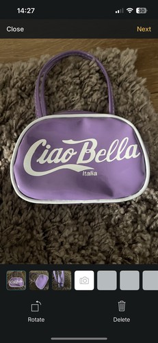 Zipped purple mini - purple,