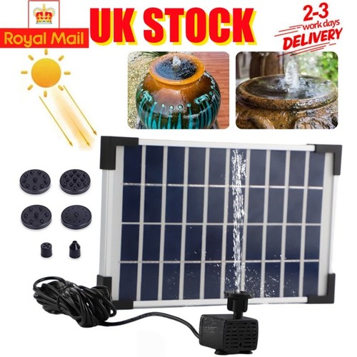 Solar fountain pond - pond, pump