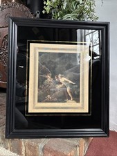 Antique Framed Mezzotint The