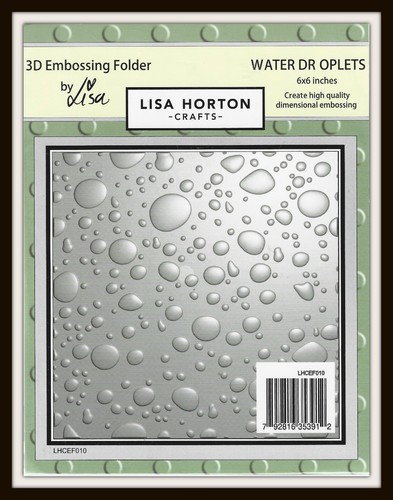 Lisa horton water droplets - lisa, 6"