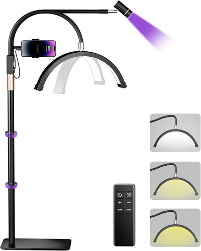 Adjustable half moon lash lamp - moon,