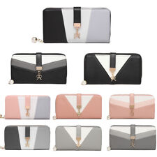 Ladies Women Faux Leather