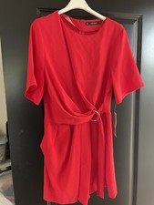 Red Zara playsuit