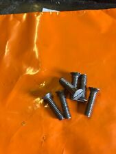 1/4" X 1" BSW COUNTERSUNK SLOT SCREWS  WHITWORTH X 6