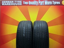 225 55 17  Pirelli Cinturato p7  2255517 Part Worn summer x2 (E579)