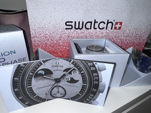Swatch omega mission - swatch, x