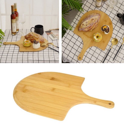Durable wooden pizza paddle - durable,