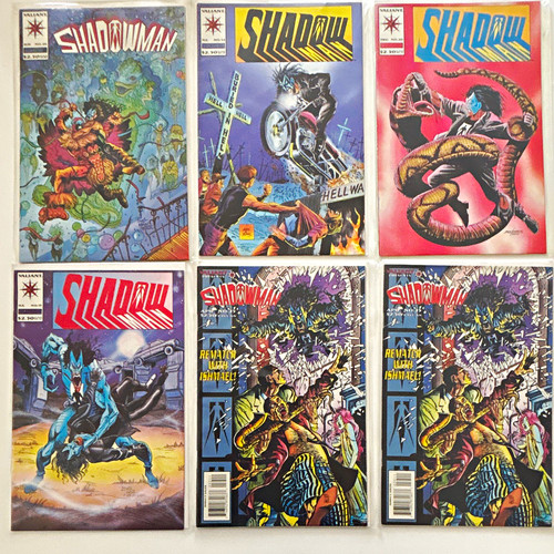 Valiant comics shadowman - comics, /