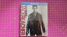 Jack Reacher UK Zavvi Exclusive Blu Ray + dvd Steelbook New Sealed rare look@@