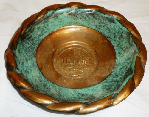 Vintage copper tin green - vintage,