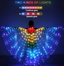 LED Isis LightUp Glow Wings