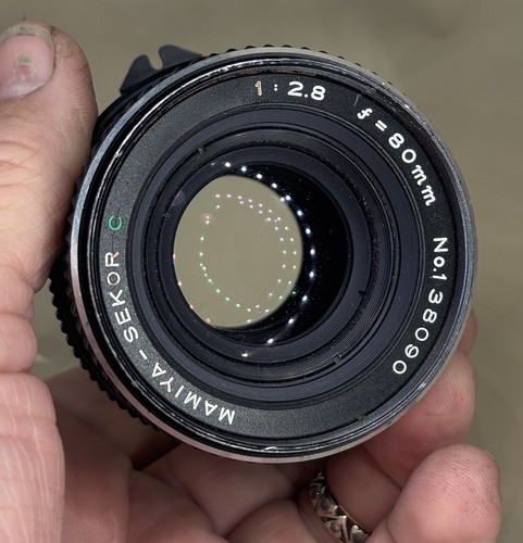 Mamiya sekor 80mm - c, f2.8