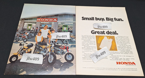 Vintage 1972 honda qa50 ct70 - 1972,