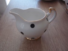 Vintage Royal Vale Black Polka