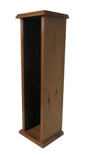 Vintage Solid Pine Wood CD