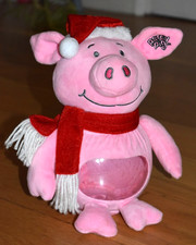 PERCY PIG SOFT TOY & JAR -