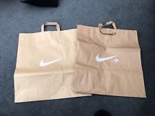 TWO Nike Card Paper Gift Bag 41 X 44 x 14 Cms  As Pictures