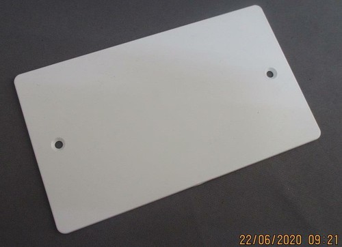 Gang plastic blanking plate - gang,