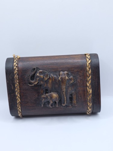 Handcrafted wooden elephant - handcrafted,