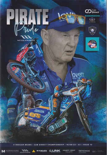 Speedway programme poole - speedway,