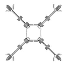  4 Pcs Fixed Connecting Piece Kitchen Worktop Joint Countertop Joiner