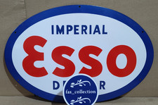 Esso Imperial Dealer Porcelain
