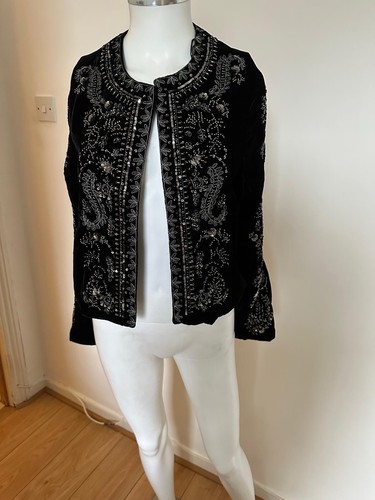 Zara velvet sequin - zara, jacket
