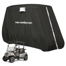 2 Seater Golf Cart Buggy Cover 210D Waterproof All Weather Protection Dustproof