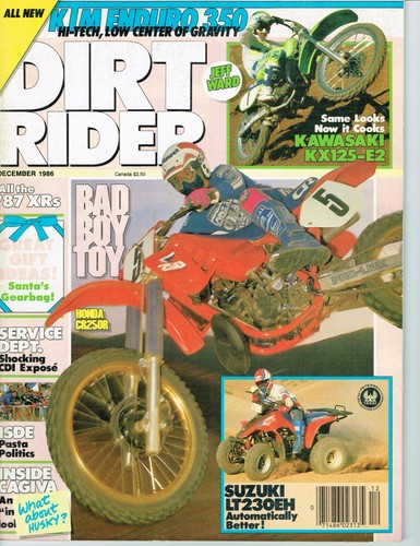 December 1986 dirt - 1986,