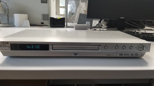 Jvc dvd player silver - jvc,