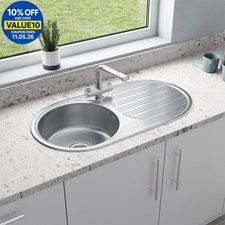 Stainless Steel Inset Round