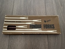 Vintage Fondue Forks Stainless