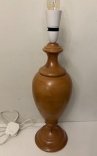 Vintage Solid Wood Table Lamp