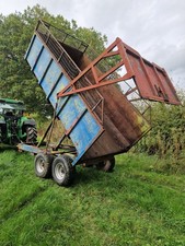 10 Ton Muck Trailer Tipping Trailer