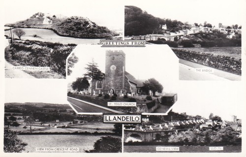 Llandeilo 1971 frith b w - llandeilo.,