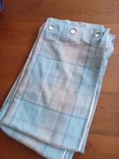 Next Teal Marlow Check Eyelet