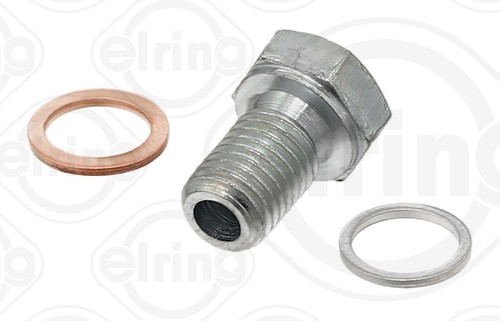 Screw plug oil sump elring - oil,