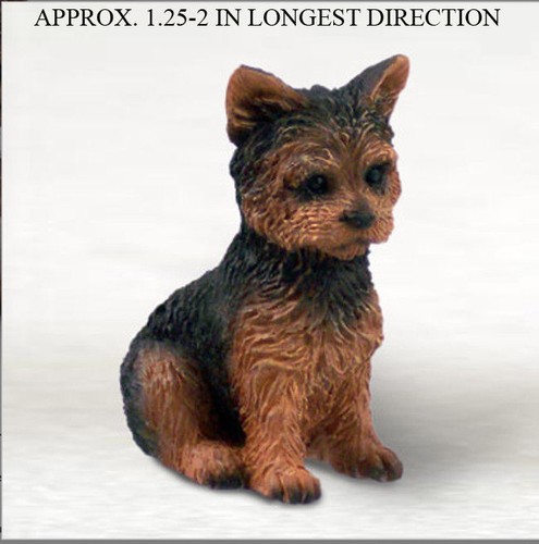 Yorkie mini hand painted - yorkie,