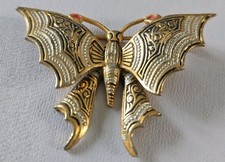 Vintage Damascene Butterfly