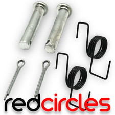 PIT BIKE FOOTPEG FOOT REST PINS AND SPRINGS fits CW STOMP WPB DEMON