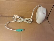 Compaq Mouse Teardrop PS2 Mechanical Ball Mouse in Glorious Beige, VGC