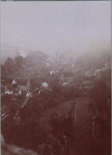 France, Loir-et-Cher, Lavardin, le village, view des ruins Vintage print, print run