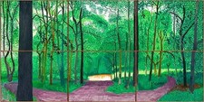 David Hockney Woldgate Woods