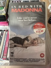 Madonna 1991 VHS 'In Bed with Madonna' Blond Ambition Tour Documentary