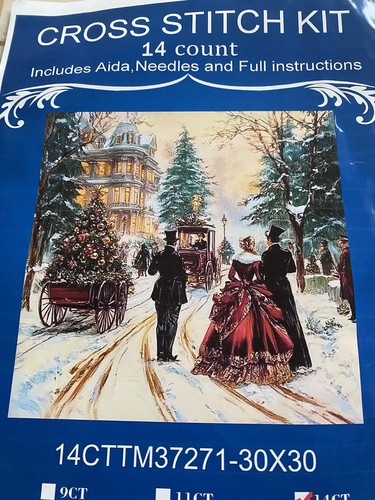 Old fashioned winter printed