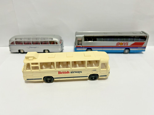 Buses 3 loose plastic - buses,
