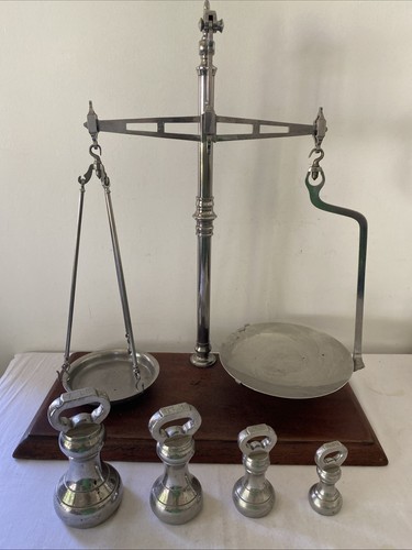 Apothecary chemist balance - chemist,